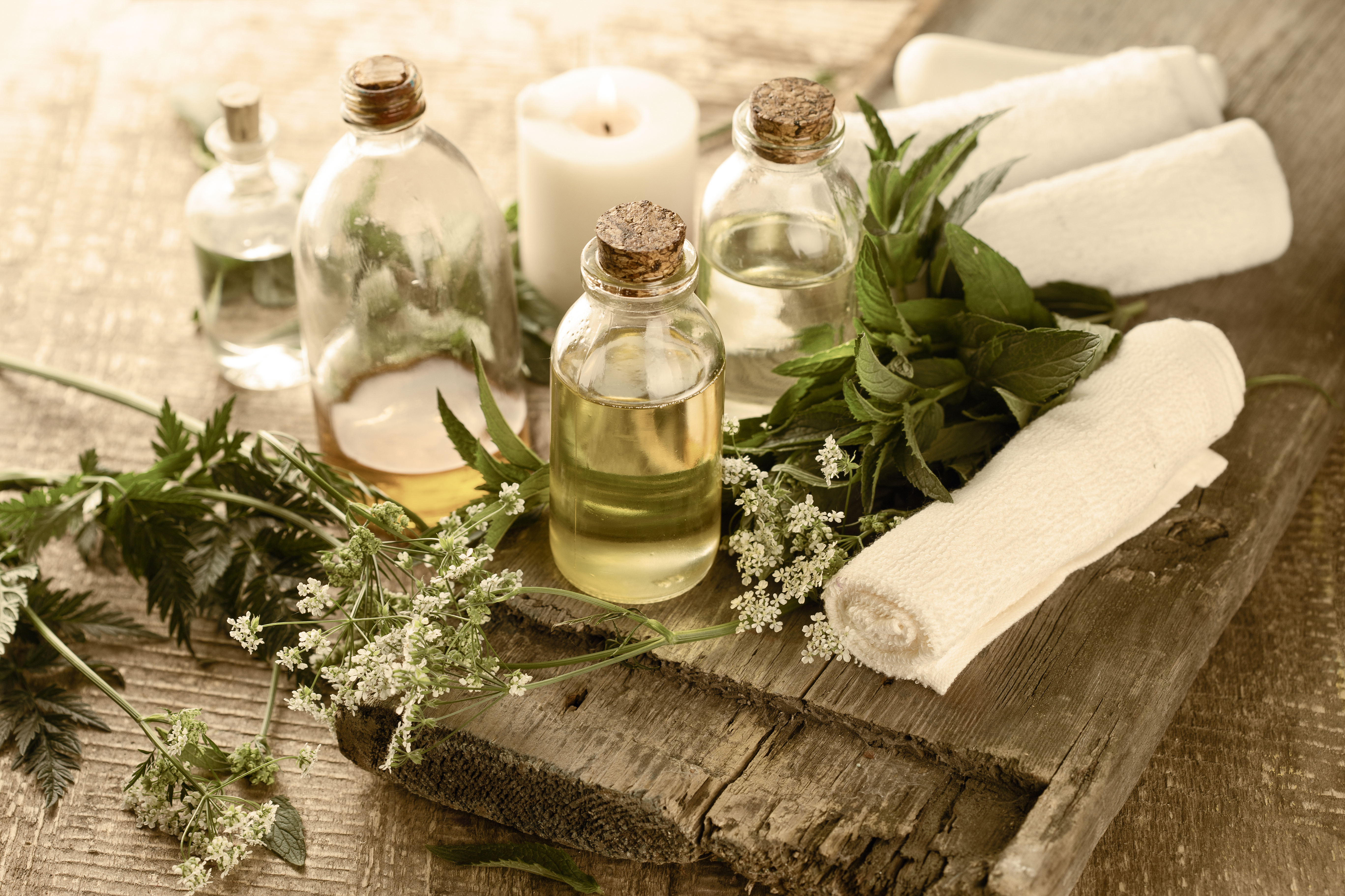 Alltagspause für die Sinne: Aromaölmassage
